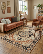 Hand-Knotted Serapi Design Wool Rug | 8x10 Traditional Persian Style