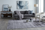 Modern Abstract Handloom Rug | 100% Tencel & Premium Wool Blend