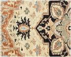 Hand-Knotted Serapi Design Wool Rug | 8x10 Traditional Persian Style
