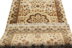 Luxurious Hand-Knotted 10 ft Wool Traditional Vintage Aesthetic Long Runner Rug for Entryway, hallway or Stairs