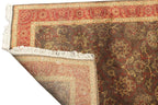 22 ft Extra Long Persian Style Oriental Carpet for Stairs & Hallways - Rust Brown Traditional Rug