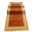 9 ft Traditional Persian Hand knotted Wool Runner, Premium Quality, Hallway & Entryway Rug