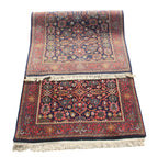 6 ft Antique Persian Wool Runner Rug. Hand-Knotted Vintage Entryway, Kitchen Rug