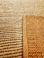 6'x9' Hand-Braided Natural Jute Area Rug