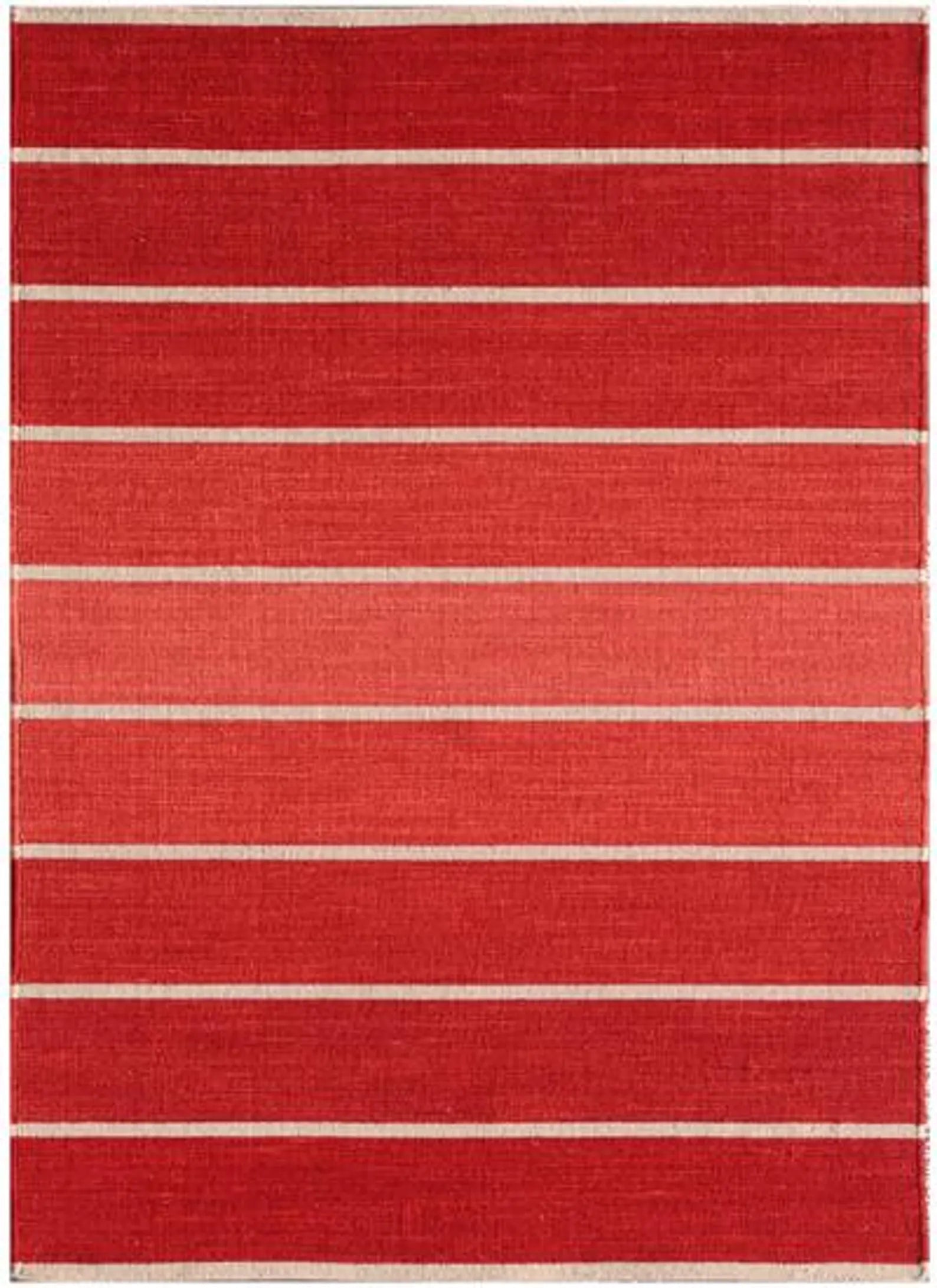 Modern Reversable Boho Striped Rug - Earthy Gradient Wool Kilim-Handwoven Flatweave Area Rug for Living Room - Scandinavian Dhurrie 5x8 8x10