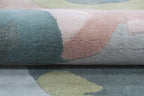 landscape Inspired Modern Abstract Wool Area Rug | Hand-Tufted High-Traffic Floor Covering | Custom Size carpet