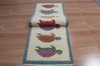 Hand-Knotted Wool Turtle Runner Rug | Custom Size Hallway & Entryway Runner | Artisan Crafted