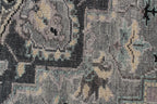 8x10 ft Hand-Knotted Serapi Wool Rug - Transitional Grey & Slate