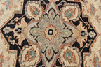 Hand-Knotted Serapi Design Wool Rug | 8x10 Traditional Persian Style