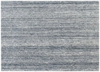 5x8 ft and 8x10 ft Hand Tufted Silver Area Rug,  Modern Minimalist Design