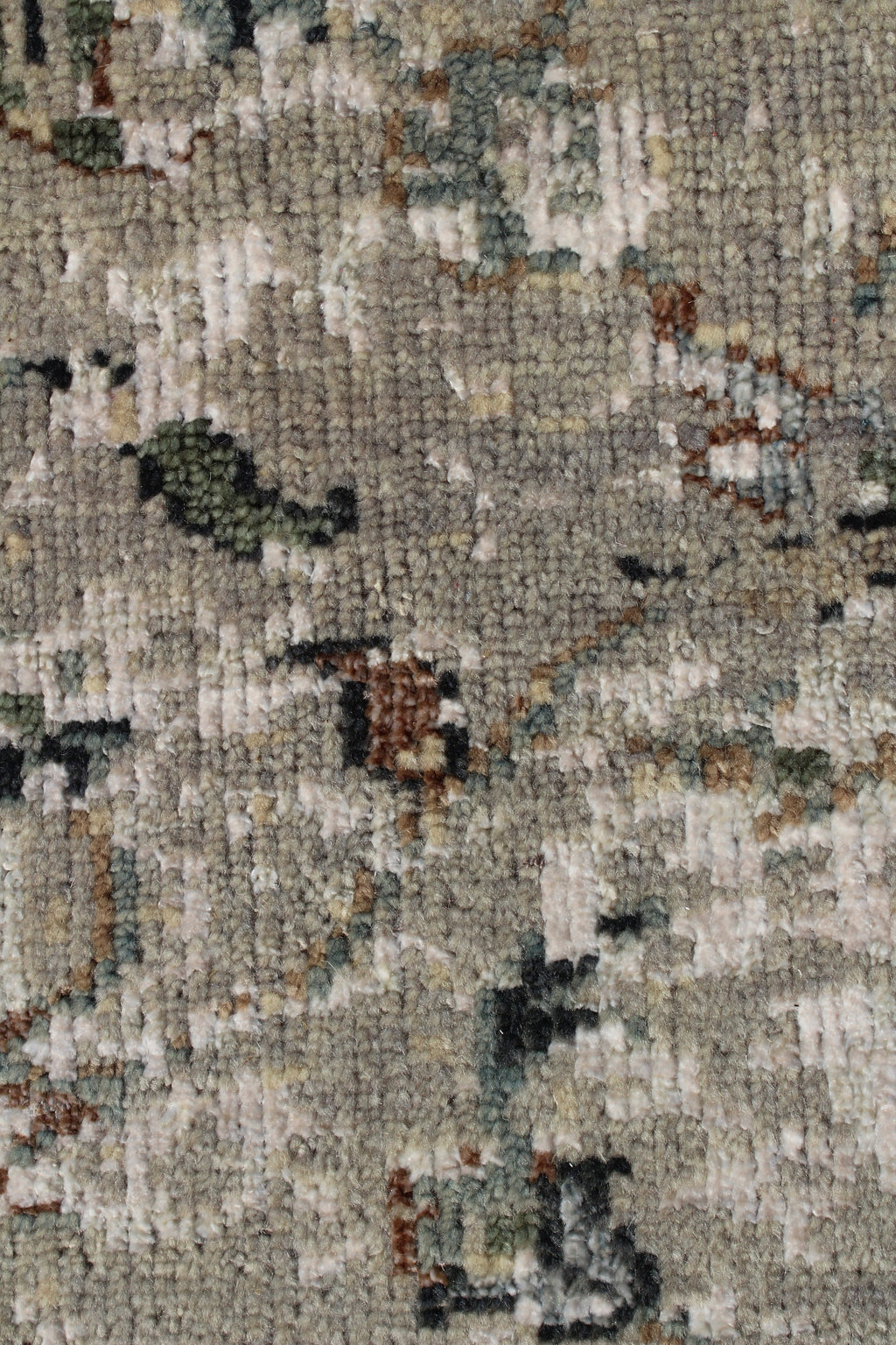 Hand Knotted Modern Rug 8X10 Wool and Bamboo Silk Rug for living room, bedroom and dining room