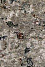 Hand Knotted Modern Rug 8X10 Wool and Bamboo Silk Rug for living room, bedroom and dining room