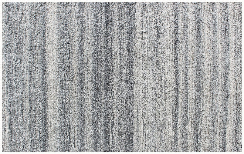 Hand Tufted 5X8 8X10 Grey Modern design rug for living room, minimalist rug