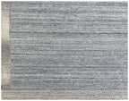 5x8 ft and 8x10 ft Hand Tufted Silver Area Rug,  Modern Minimalist Design