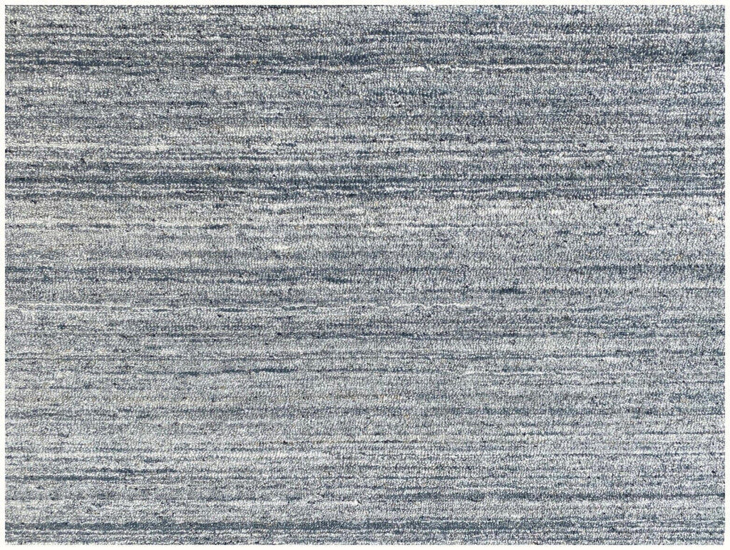 5x8 ft and 8x10 ft Hand Tufted Silver Area Rug,  Modern Minimalist Design