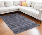 Modern Abstract Handloom Rug | 100% Tencel & Premium Wool Blend