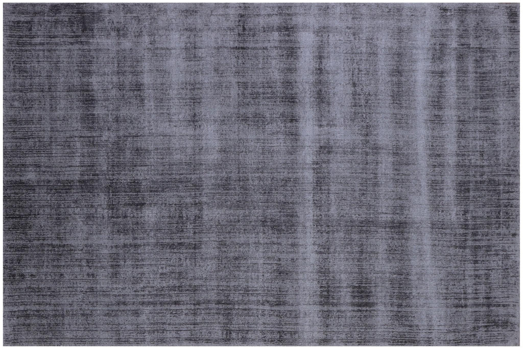 Modern Abstract Handloom Rug | 100% Tencel & Premium Wool Blend