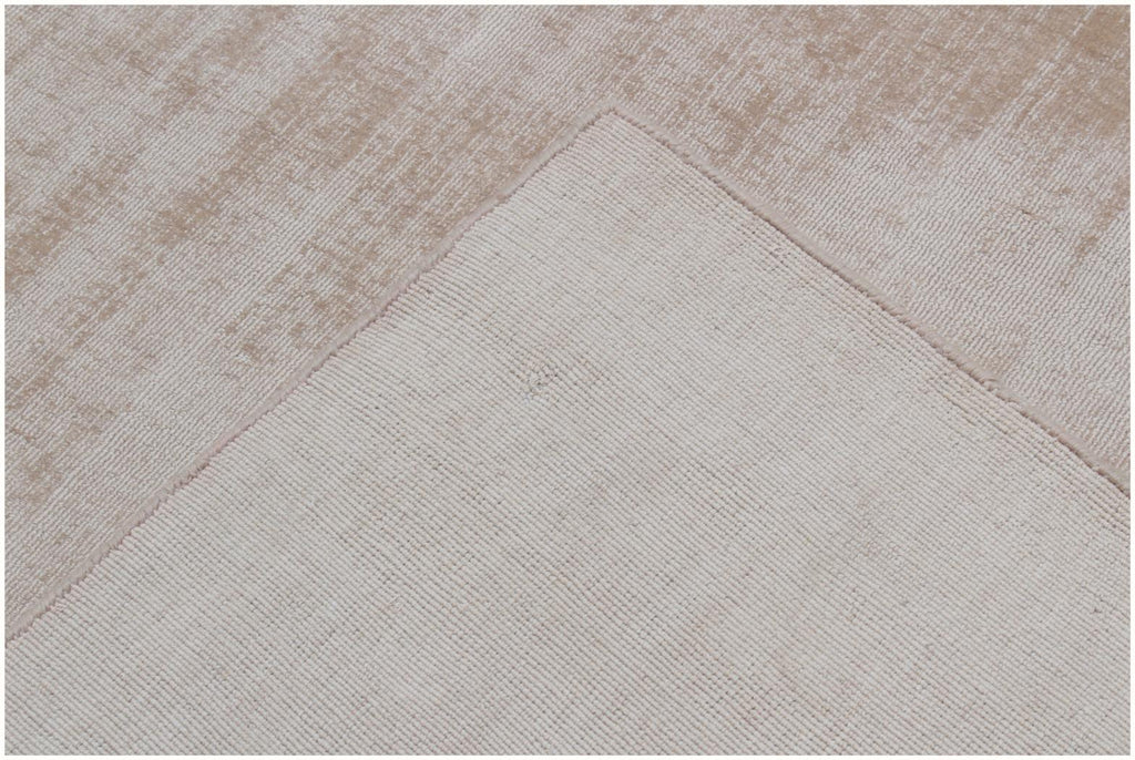 Modern Distressed Beige Rug | Premium Tencel & Handloom Wool