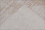 Modern Distressed Beige Rug | Premium Tencel & Handloom Wool