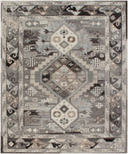 Hand-Tufted Geometric Tribal Rug | Earthy Neutral Tones