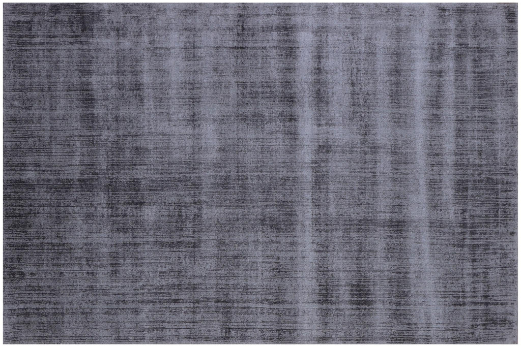 Modern Abstract Handloom Rug | 100% Tencel & Premium Wool Blend