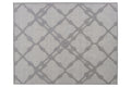 No tariff Hand Tufted 5X8  8X10 Grey Grey  wool  geometric modern rug with high low texture,  for living room, bedroom and dining room