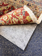 Custom cut Premium Durable Soft RugPad – Non-Slip backing, Cushioned & Floor Safe. Felt and Natural Rubber Rug Pad-Keep your rugs perfectly in place