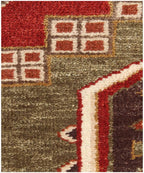 Rust Brown Hand Knotted Navajo Rug 5X8, 6X9,8X10, 9X12 & 10X14 handmade southwestern rug for living room, bedroom and dining room Quick ship