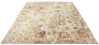 Hand Knotted Wool Area Rug 5x8, Beige Persian Rug