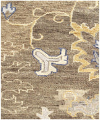 Hand Knotted area Rug 8X10, 9X12  handmade transitional Persian rug for living room, bedroom and dining room.