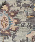Muted Hand-Knotted Persian Area Rug–Transitional Wool rug, 2.6x14 Runner, 6x9, 8x10 Handmade for Living, Bedroom,Dining Room