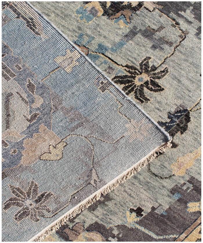 Muted Hand-Knotted Persian Area Rug–Transitional Wool rug, 2.6x14 Runner, 6x9, 8x10 Handmade for Living, Bedroom,Dining Room