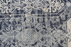 Grey Hand Knotted area Rug 9X12 handmade Persian transitional rug for living room, bedroom and dining room study room, office