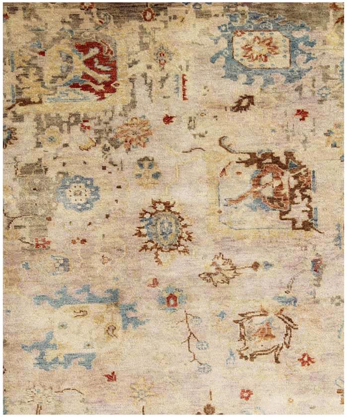 Brown Hand Knotted area Rug 8X10, 9X12 transitional handmade Persian rug for living room, bedroom and dining room.