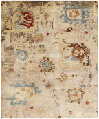 Brown Hand Knotted area Rug 8X10, 9X12 transitional handmade Persian rug for living room, bedroom and dining room.