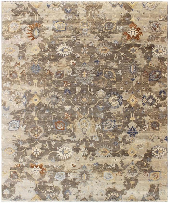 Hand Knotted area Rug 8X10, 9X12  handmade transitional Persian rug for living room, bedroom and dining room.
