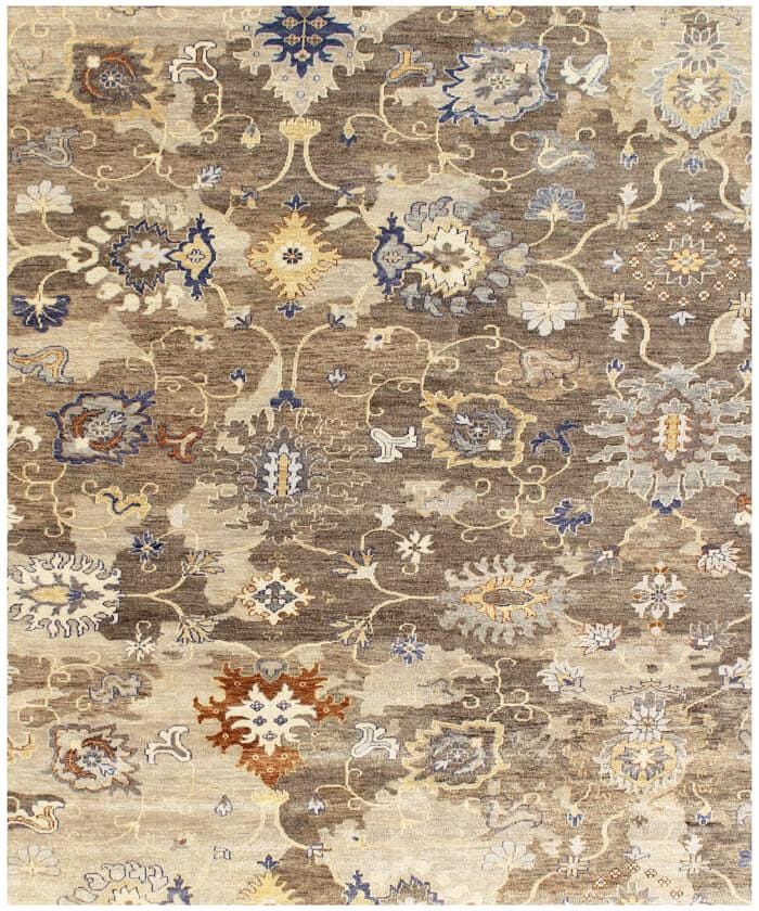 Hand Knotted area Rug 8X10, 9X12  handmade transitional Persian rug for living room, bedroom and dining room.