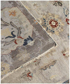 Hand Knotted Wool Area Rug, Transitional Persian Style, 8x10, 9x12