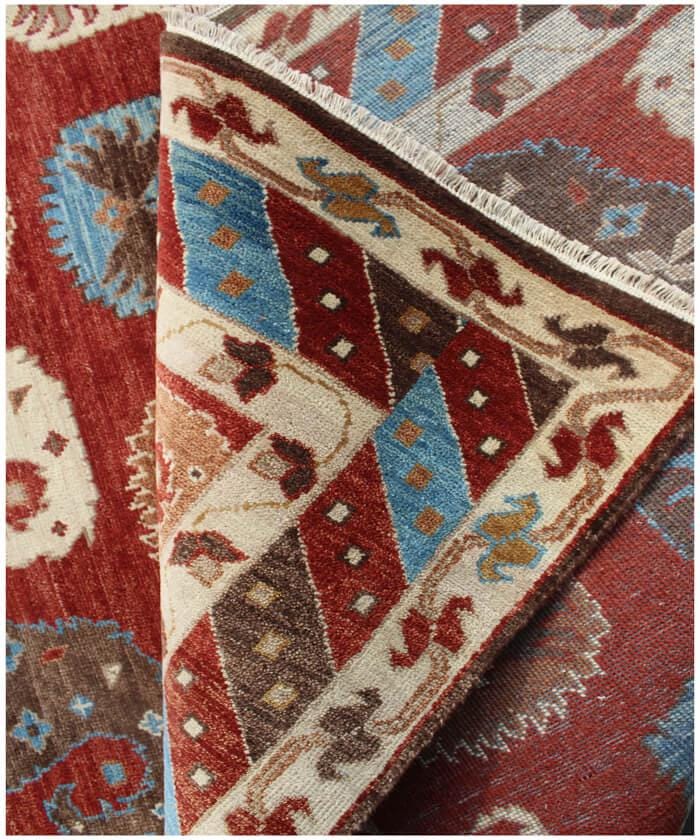8x10 ft Hand Knotted Traditional Native American Area Rug
