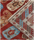8x10 ft Hand Knotted Traditional Native American Area Rug