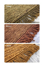 5x8 Jute Braided Rug, Natural Rustic Handwoven Area Rug