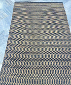5x7 Natural Jute Area Rug , Natural Bohemian Farmhouse Rug