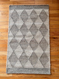 EcoFriendly 2x3 Jute and wool Rug, Bring Rustic Warmth & Bohemian Vibes-small area rug for entryway, kitchen area