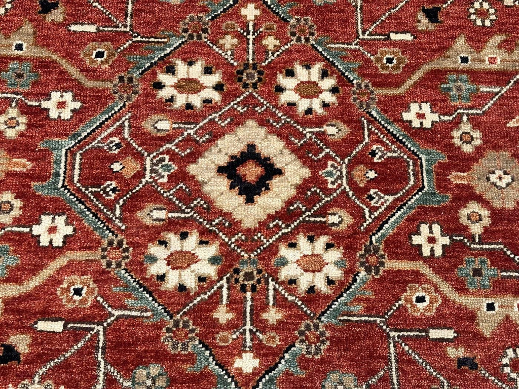 Luxury Red Persian style Hand knotted Area Rug