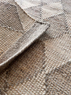 EcoFriendly 2x3 Jute and wool Rug, Bring Rustic Warmth & Bohemian Vibes-small area rug for entryway, kitchen area