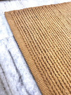 6'x9' Hand-Braided Natural Jute Area Rug