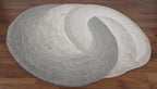 Abstract Swirl Hand-Tufted Wool Rug – Modern Neutral Art for Your Floor