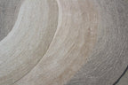 Abstract Swirl Hand-Tufted Wool Rug – Modern Neutral Art for Your Floor