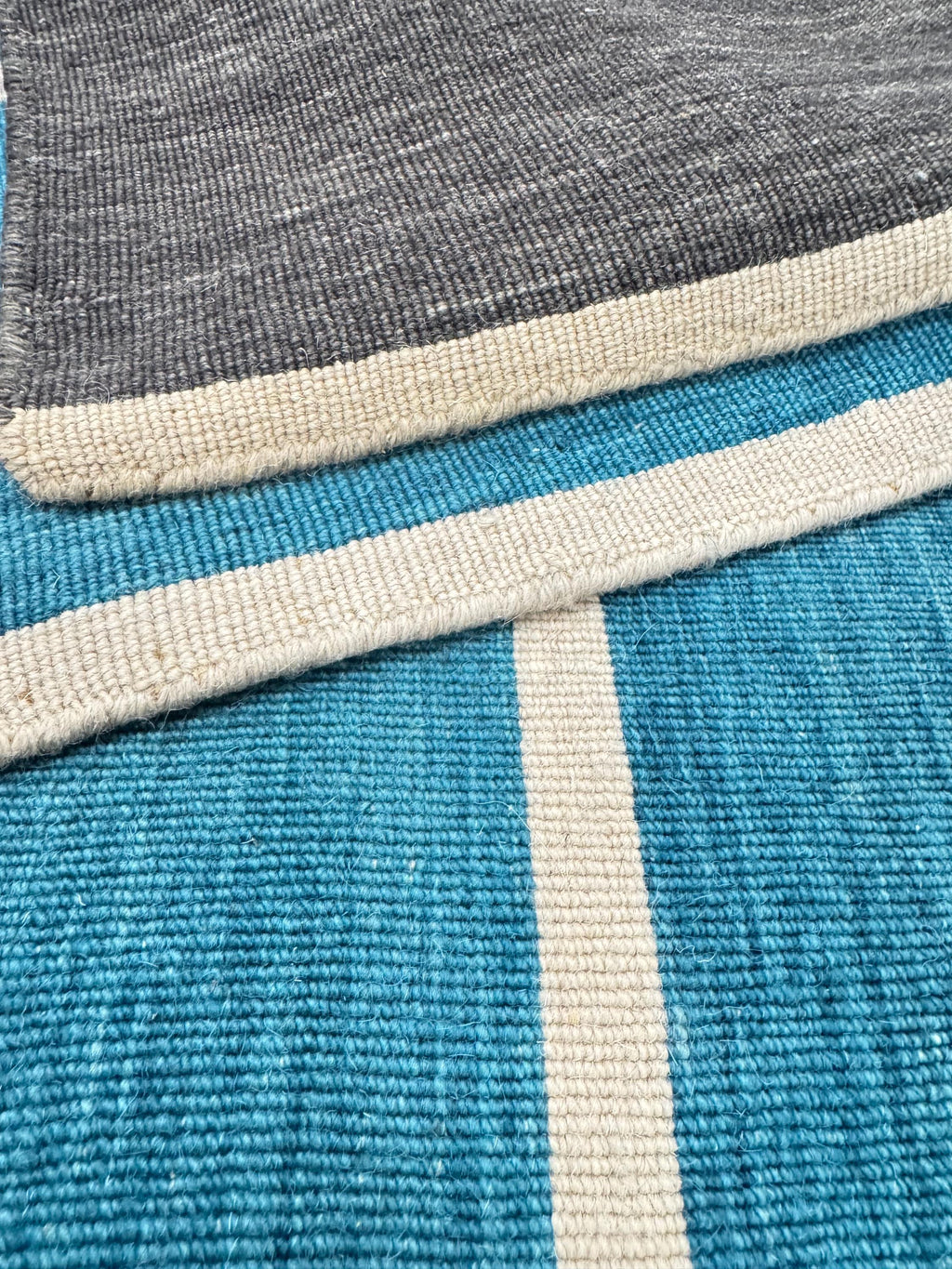 2.6x8 Flatweave wool Runner Rug, Long Hallway Accent, Coastal Decor,  Kitchen hallway rug Bohemian Style