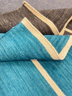 2.6x8 Flatweave wool Runner Rug, Long Hallway Accent, Coastal Decor,  Kitchen hallway rug Bohemian Style